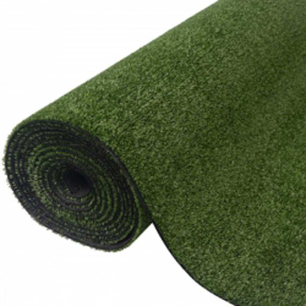 vidaXL Artificial Grass 7/9 mm 0.5x5 m Green