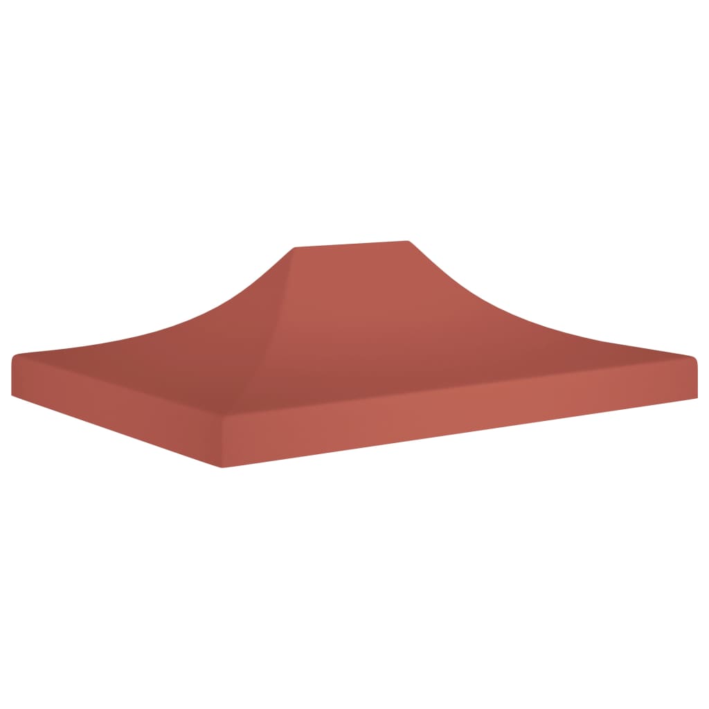 vidaXL Party Tent Roof 4.5x3 m Terracotta 270 g/m²