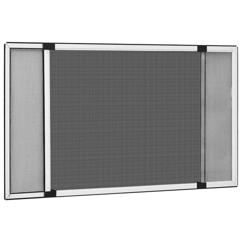 vidaXL Extendable Insect Screen for Windows White