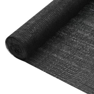 vidaXL Privacy Net Black 1x25 m HDPE 75 g/m¶ý