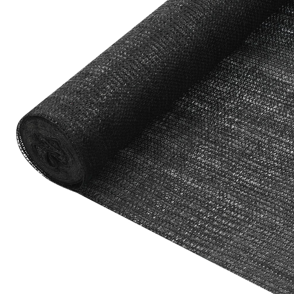 vidaXL Privacy Net Black 1.8x10 m HDPE 75 g/m¶ý