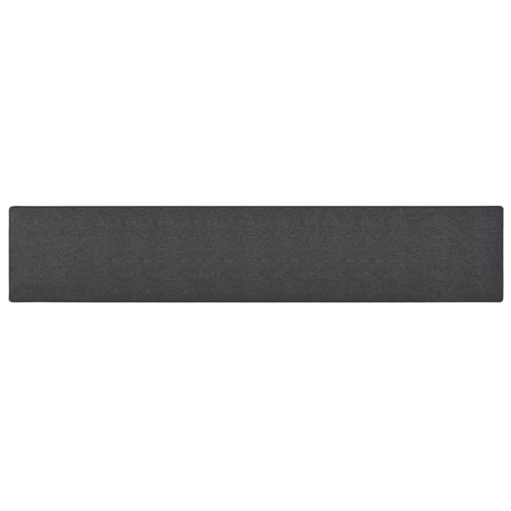 vidaXL Carpet Runner Anthracite 50x300 cm