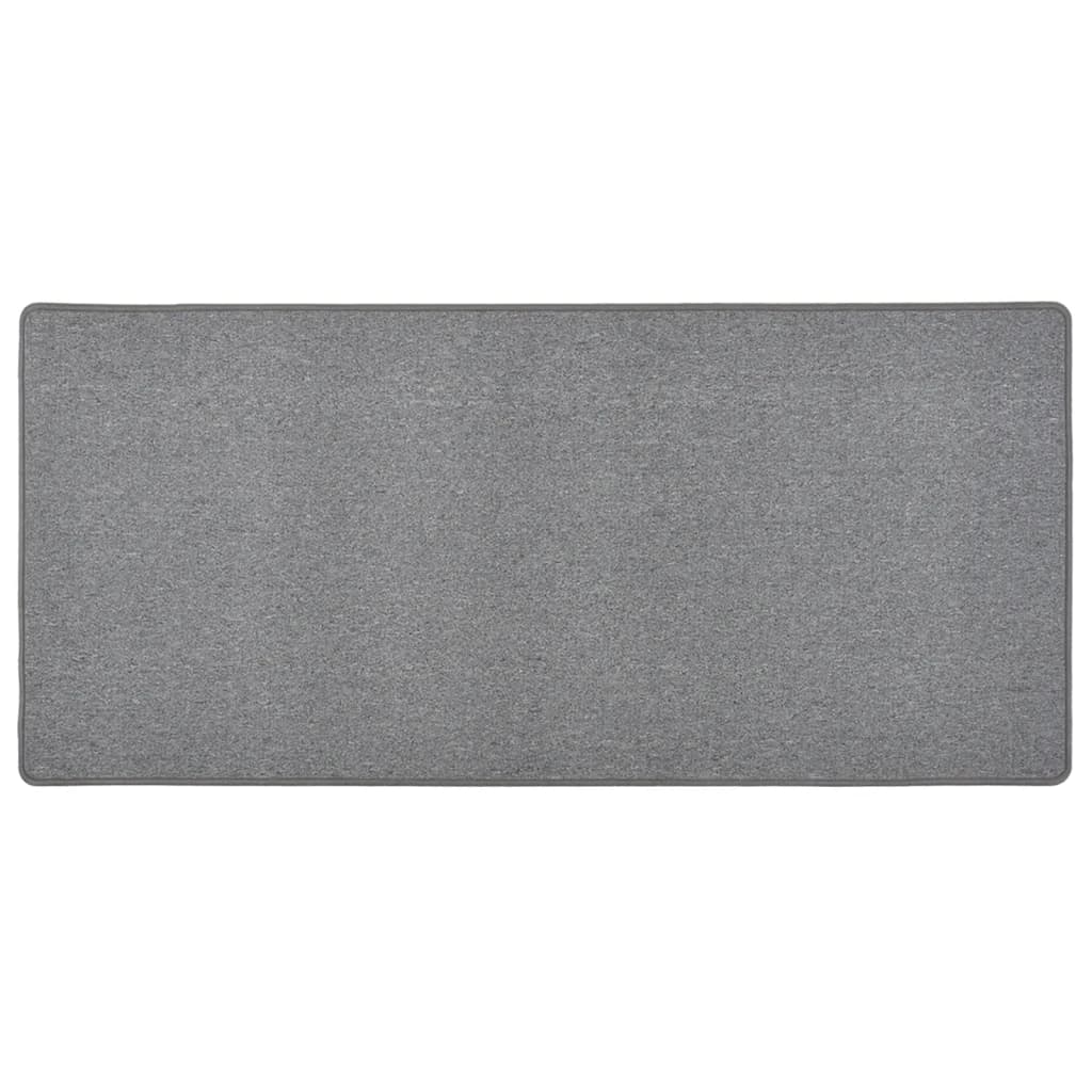 vidaXL Carpet Runner Dark Grey 80x150 cm