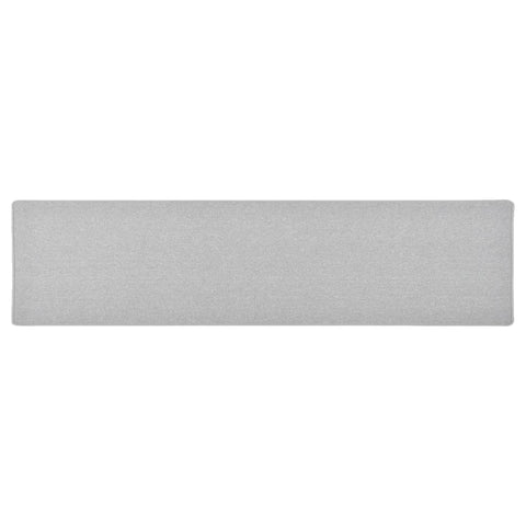 vidaXL Carpet Runner Light Grey 50x200 cm