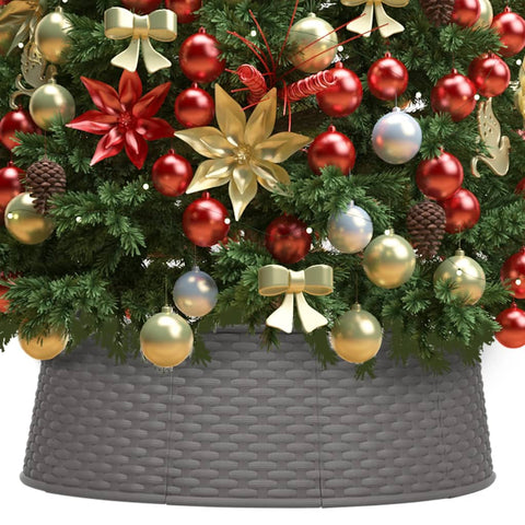 vidaXL Christmas Tree Skirt Brown Ç?65x19.5 cm