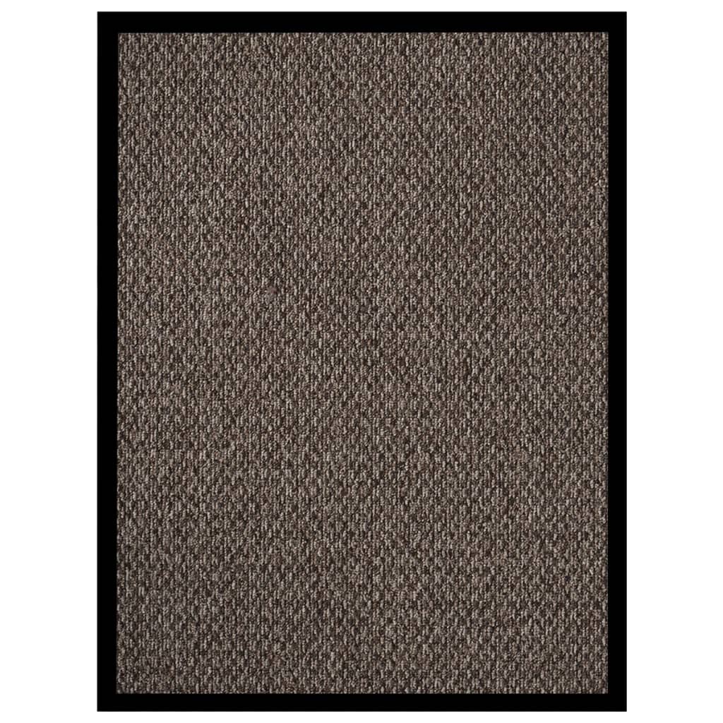 vidaXL Doormat  Beige 60x80 cm