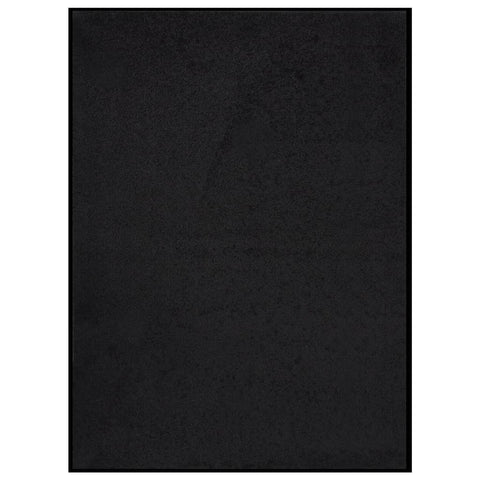 vidaXL Doormat Black 60x80 cm