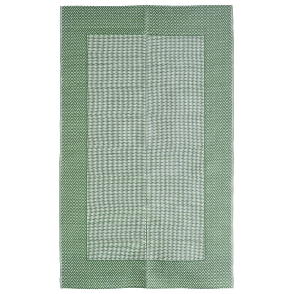 vidaXL Outdoor Rug Green 120x180 cm PP