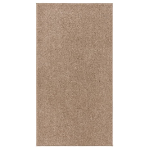 vidaXL Rug Short Pile 80x150 cm Brown