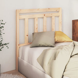 vidaXL Bed Headboard 96x4x100 cm Solid Wood Pine