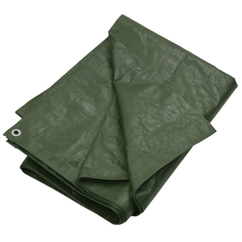 vidaXL Tarpaulin 180 g/m¶ý 3x5 m Green HDPE