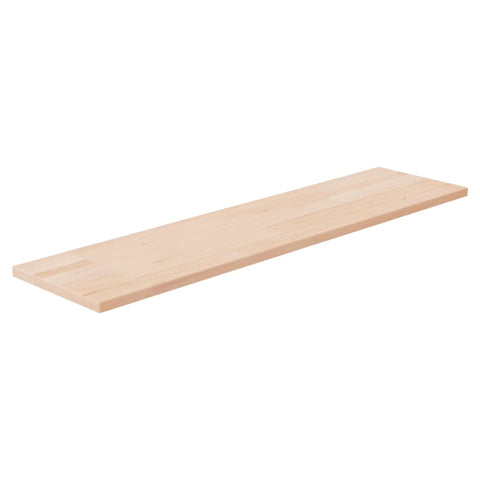 vidaXL Shelf Board 80x20x1.5 cm Untreated Solid Wood Oak