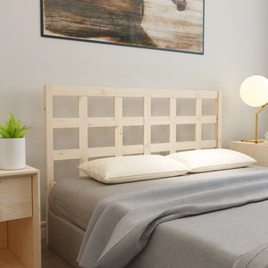 vidaXL Bed Headboard 165.5x4x100 cm Solid Wood Pine