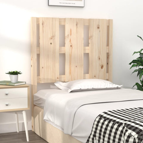 vidaXL Bed Headboard 80.5x4x100 cm Solid Wood Pine