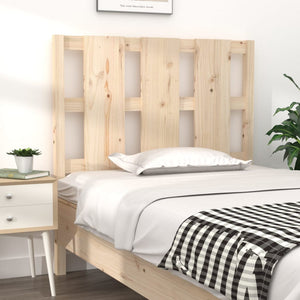 vidaXL Bed Headboard 105.5x4x100 cm Solid Wood Pine