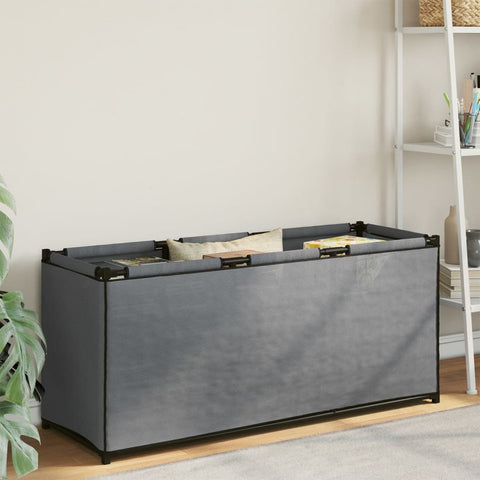 vidaXL Storage Box Grey 105x34.5x45 cm Fabric