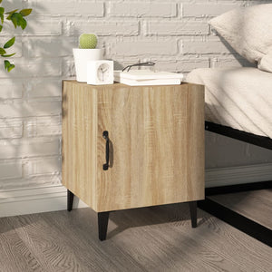 vidaXL Bedside Cabinet Sonoma Oak Engineered Wood