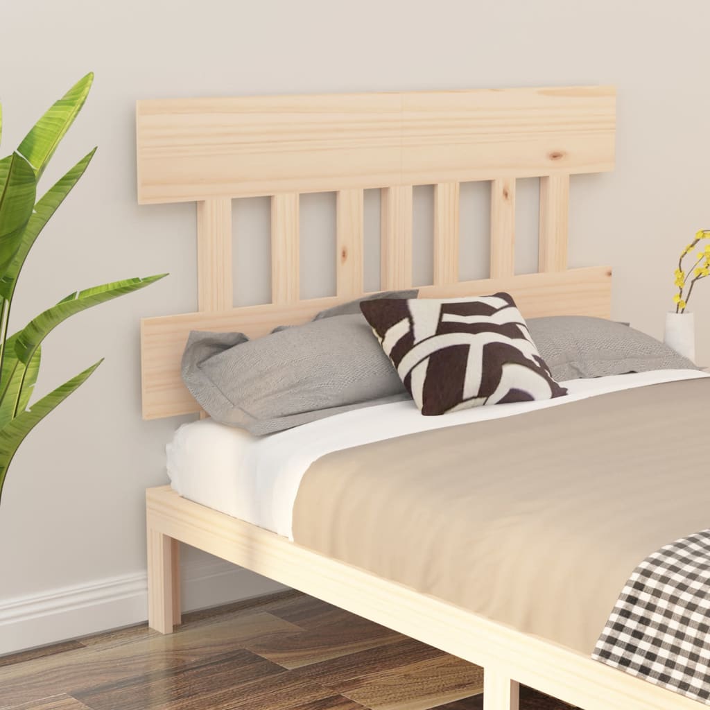 vidaXL Bed Headboard 153.5x3x81 cm Solid Wood Pine