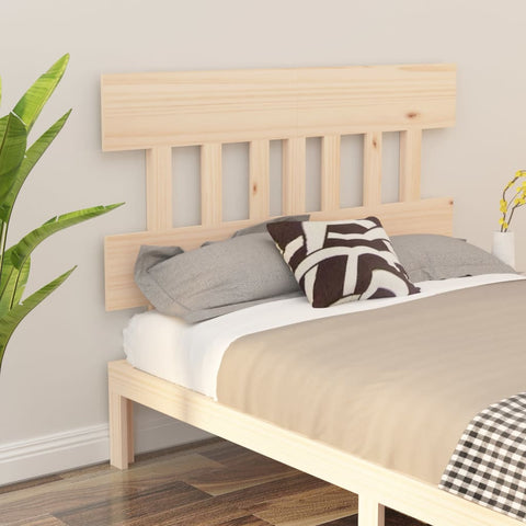 vidaXL Bed Headboard 153.5x3x81 cm Solid Wood Pine