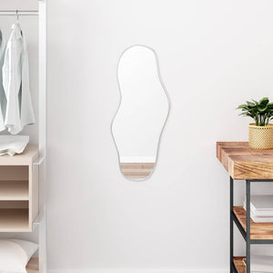 vidaXL Wall Mirror Silver 70x30 cm