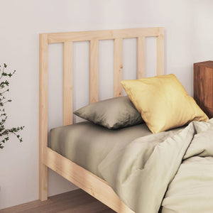 vidaXL Bed Headboard 95x4x100 cm Solid Wood Pine