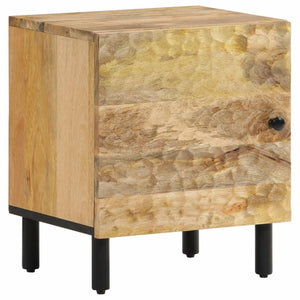 vidaXL Bedside Cabinet 40x33x46 cm Solid Wood Mango