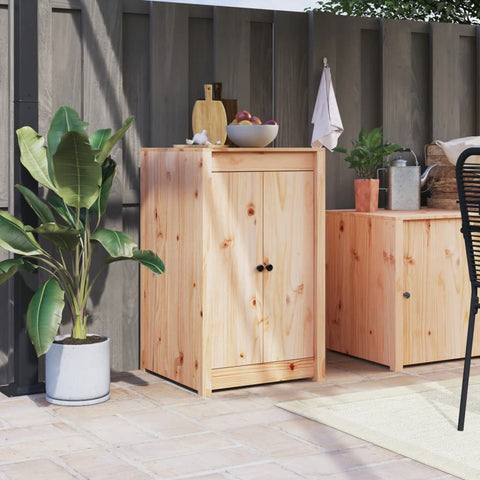 vidaXL Outdoor Kitchen Doors 50x9x82 cm Solid Wood Pine