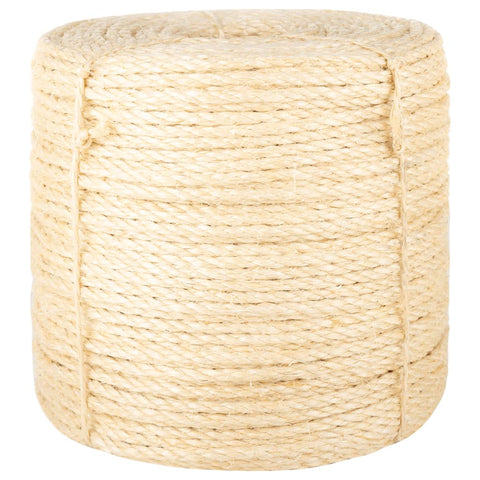 vidaXL Rope 100% Sisal 6 mm 50 m