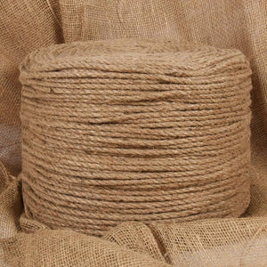 vidaXL Jute Rope 25 m Long 6 mm Thick