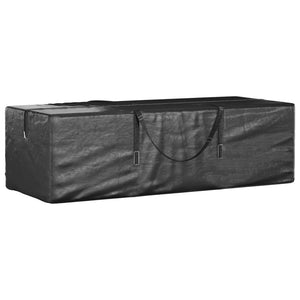 vidaXL Christmas Tree Storage Bag Black 135x40x55 cm Polyethylene