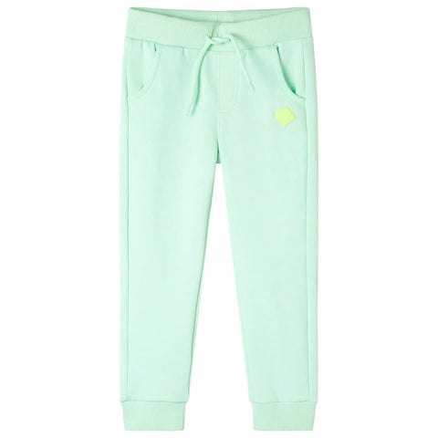 Kids' Sweatpants Bright Green 116