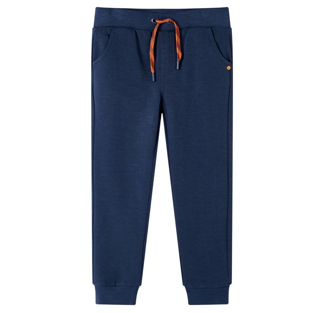 Kids' Sweatpants Navy Melange 128