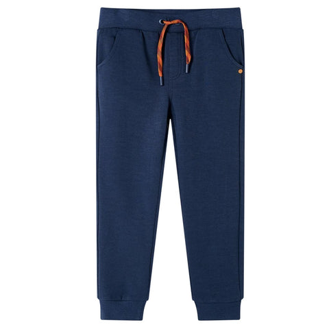 Kids' Sweatpants Navy Melange 140