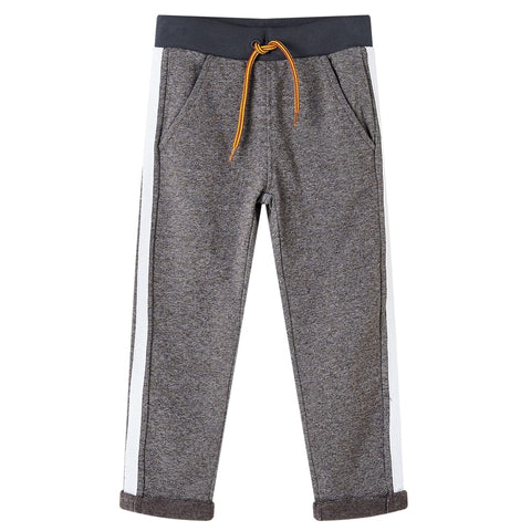 Kids' Sweatpants Dark Grey Melange 116