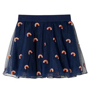 Kids' Skirt with Tulle Navy 104