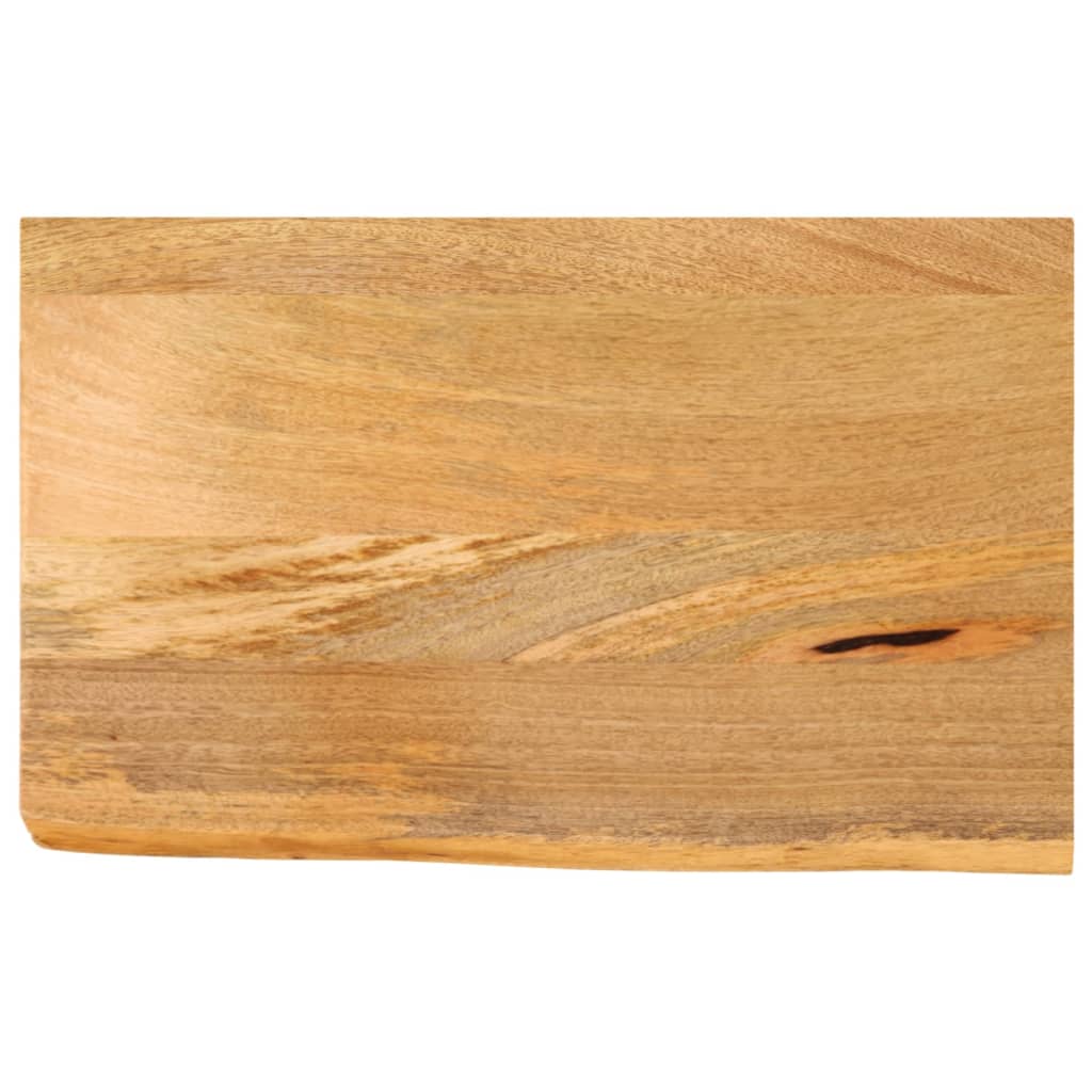 vidaXL Table Top Live Edge 60x40x2.5 cm Solid Wood Mango