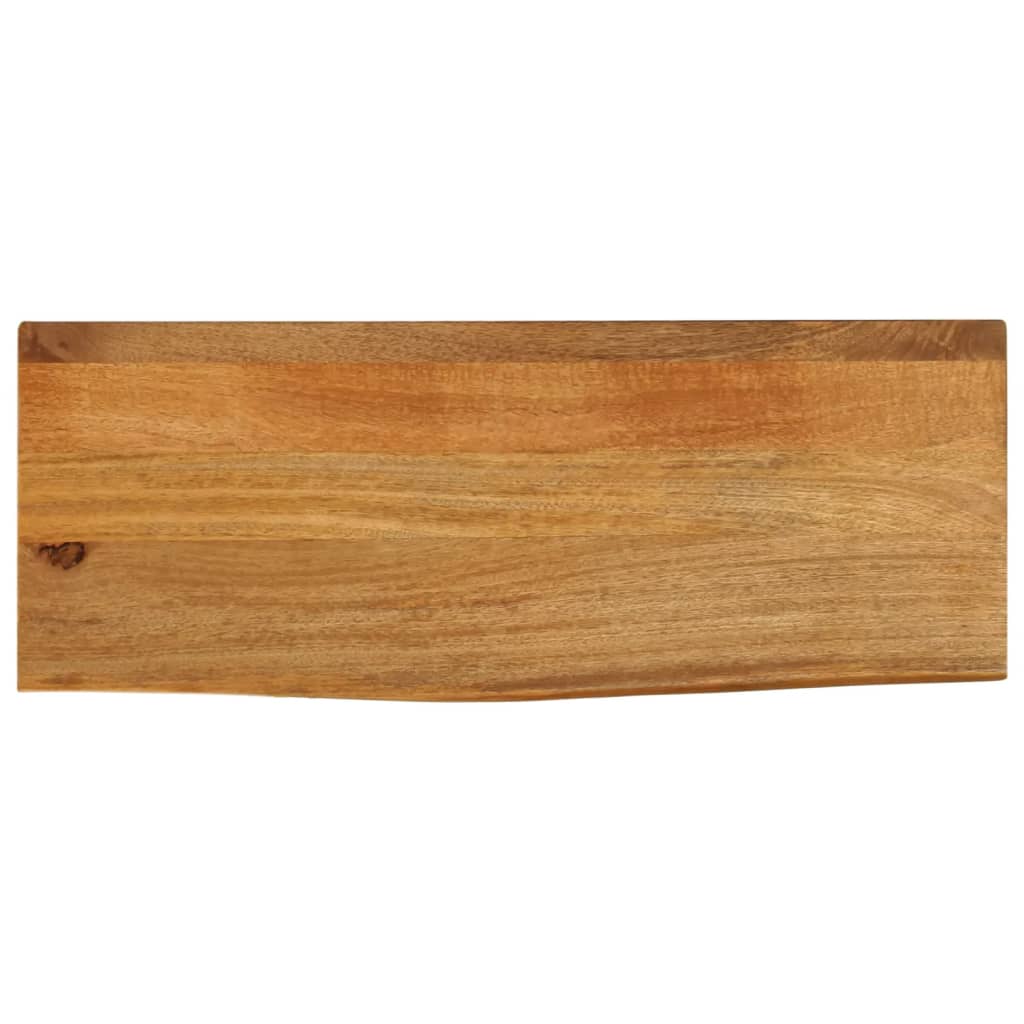 vidaXL Table Top Live Edge 70x20x2.5 cm Solid Wood Mango