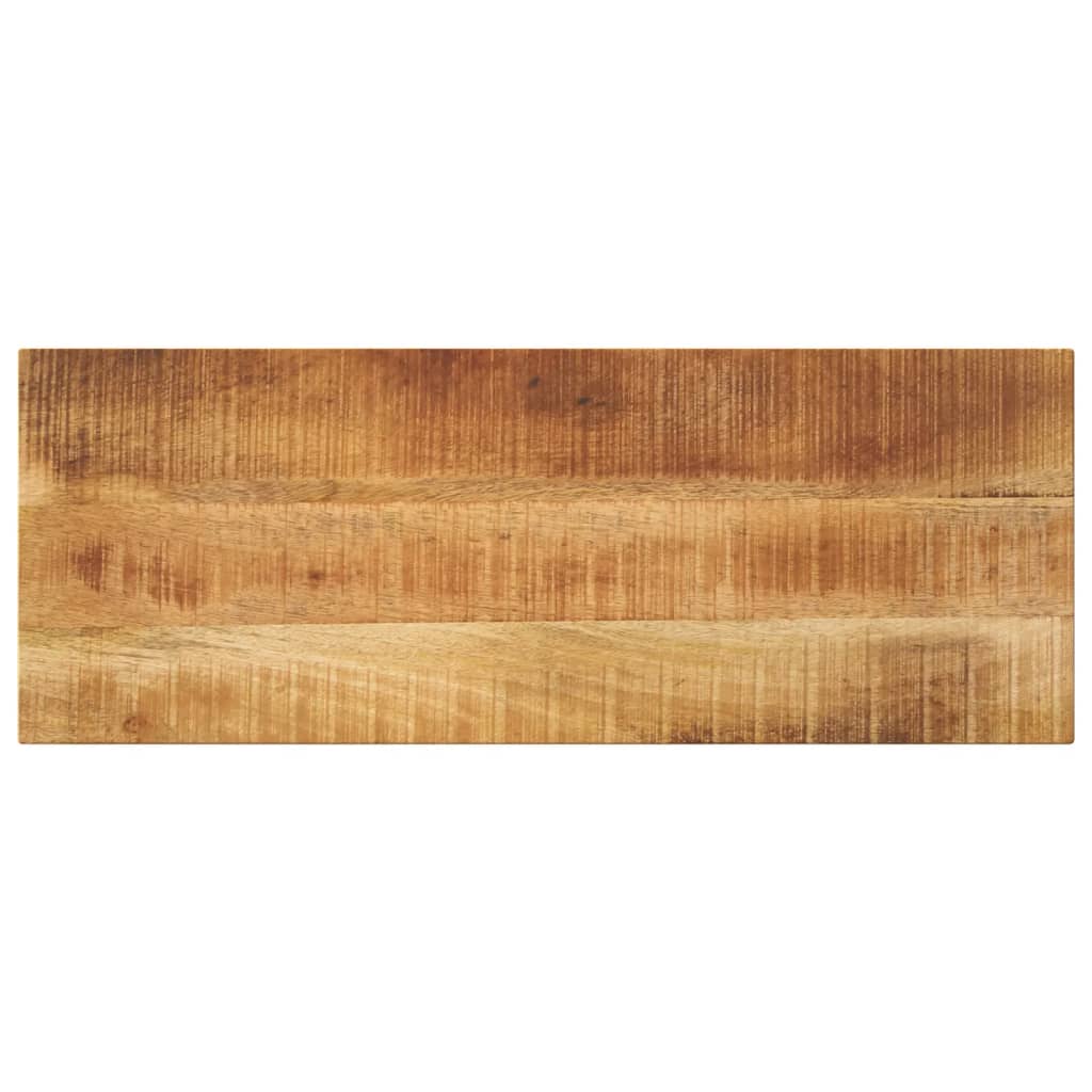 vidaXL Table Top 70x20x2.5 cm Rectangular Solid Wood Rough Mango