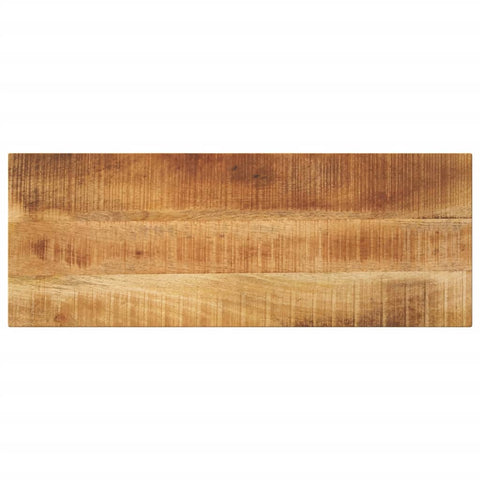 vidaXL Table Top 80x20x2.5 cm Rectangular Solid Wood Rough Mango