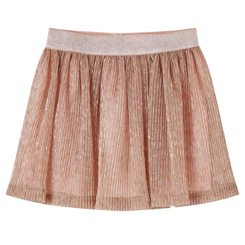 Kids' Skirt with Glitters Soft Pink 92