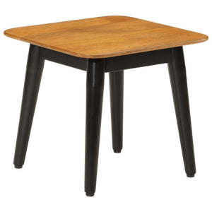 vidaXL Coffee Table 45x45x40 cm Solid Wood Mango and Iron