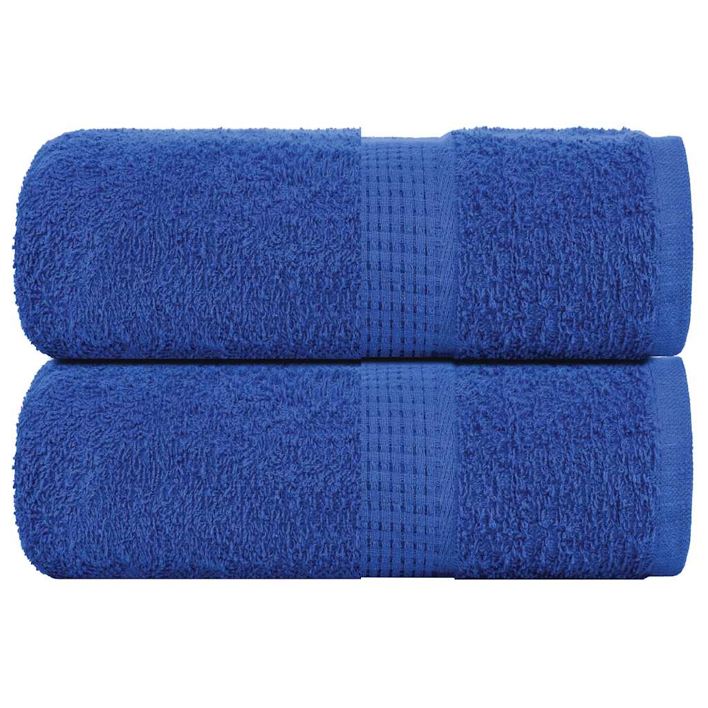 vidaXL Soap Towels 2 pcs Blue 30x30 cm 360 gsm 100% Cotton