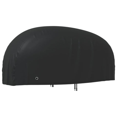 vidaXL Motorcycle Cover Black 230x95x125 cm 210D Oxford