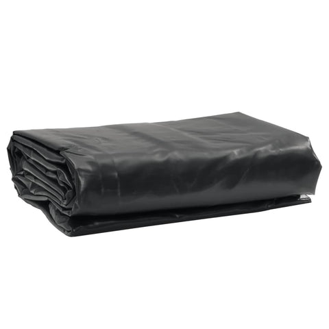 vidaXL Tarpaulin Black 1x2.5 m 650 g/m¶ý