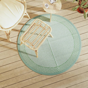 vidaXL Outdoor Carpet Green Ç?120 cm PP