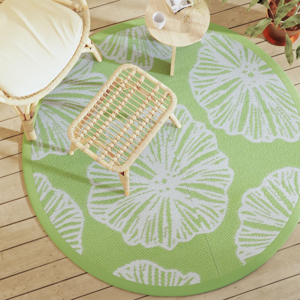 vidaXL Outdoor Carpet Green Ç?160 cm PP