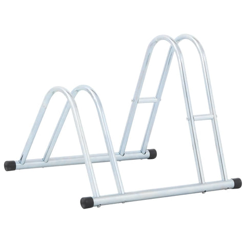 vidaXL Bicycle Stand for 2 Bikes Floor Freestanding Galvanised Steel