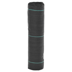 vidaXL Weed Membrane Black 0.5x100 m PP