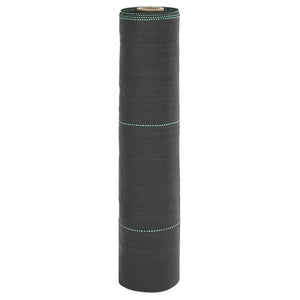 vidaXL Weed Membrane Black 0.5x25 m PP