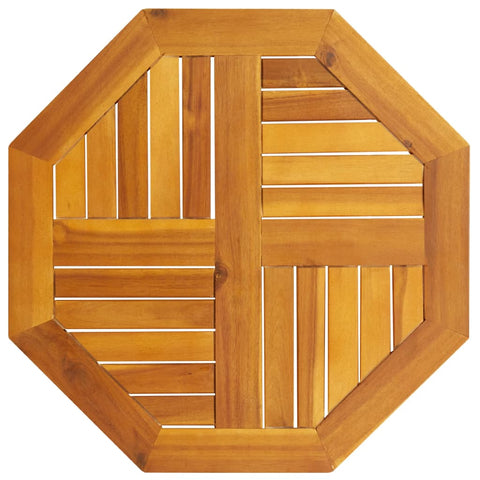 vidaXL Table Top 60x60x2 cm Octagonal Solid Wood Acacia